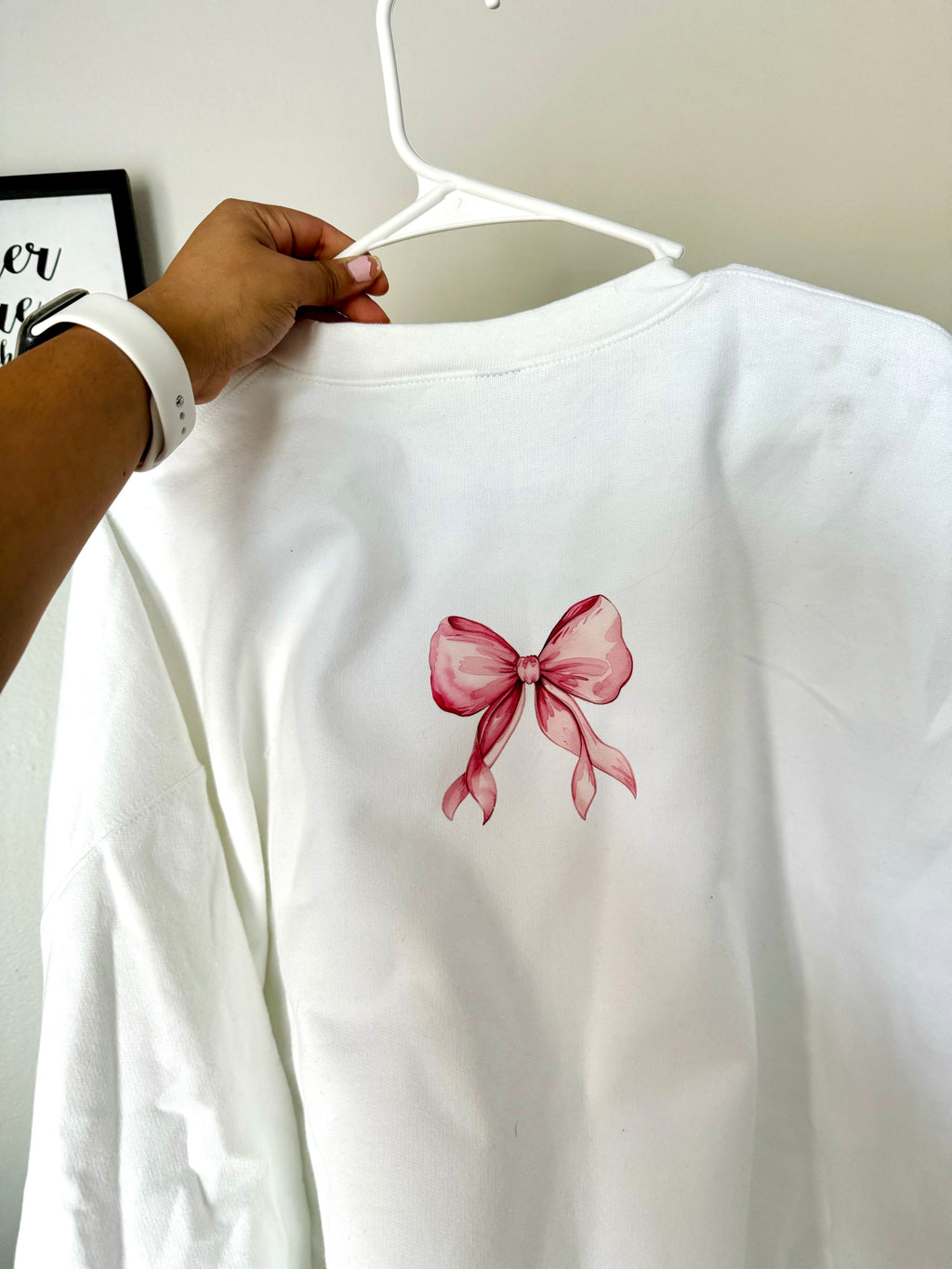 Love Like Jesus | Bow Sweatshirt - Apparel for God LLC