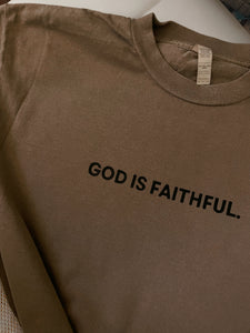 God is faithful | heavyweight T-shirt - Apparel for God LLC