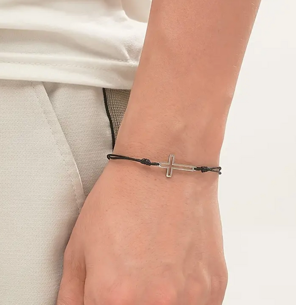 Adjustable Cross Strap Bracelet - Apparel for God LLC
