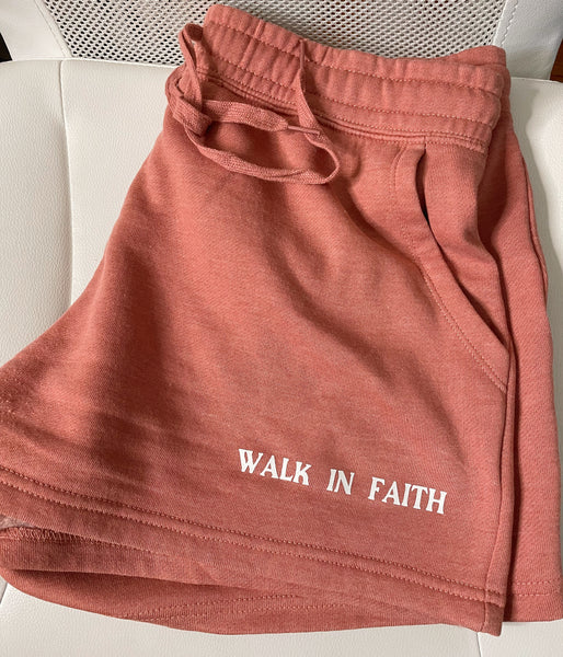 Walk in Faith | women’s shorts - Apparel for God LLC