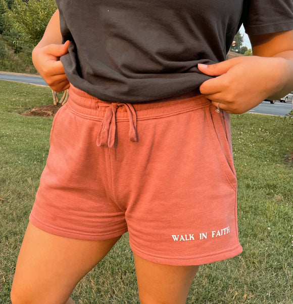 Walk in Faith | women’s shorts - Apparel for God LLC
