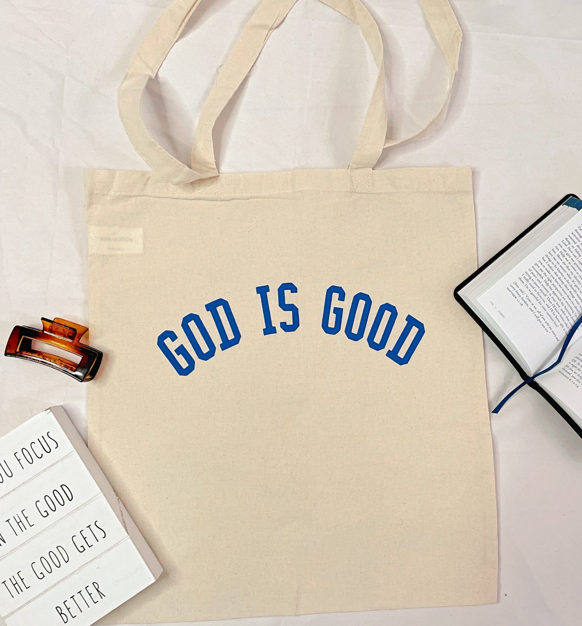 God is good  |  tote bag - Apparel for God LLC