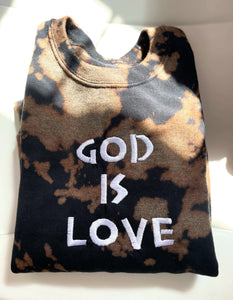 GOD IS LOVE  | crewneck - Apparel for God LLC