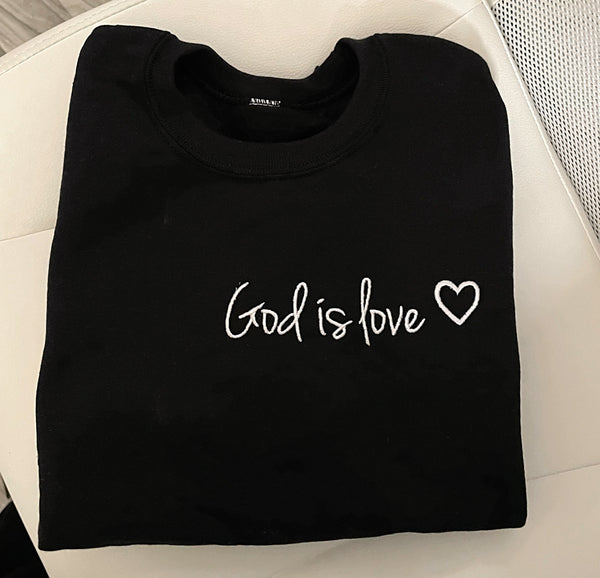 God is Love | sweatshirt - Apparel for God LLC